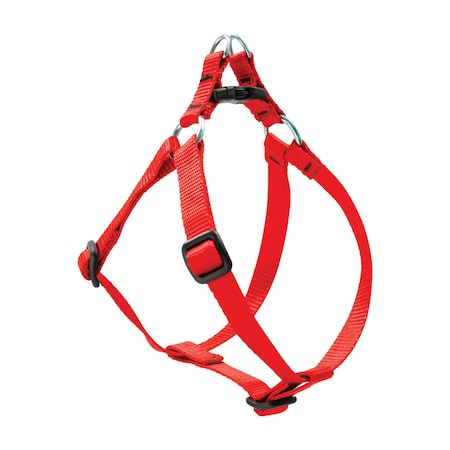 Lupine LupinePet Basic Solids Red Red Nylon Dog Harness 22595